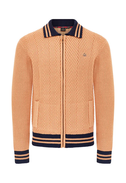 Chaqueta Punto Merc Camel Harlesden