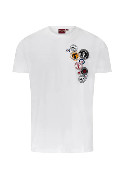 Camiseta Merc Naunton Off White