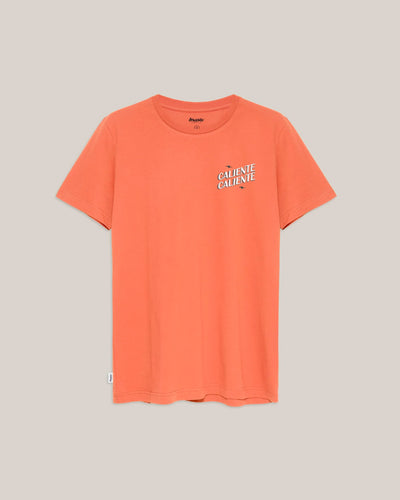 Camiseta Brava Caliente Caliente Naranja