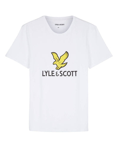 Camiseta Lyle & Scott Logo Blanco