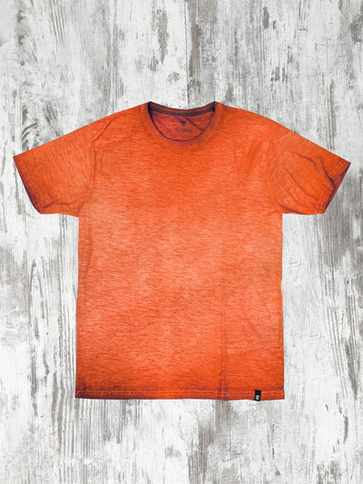 Camiseta Recycled Art World Naranja