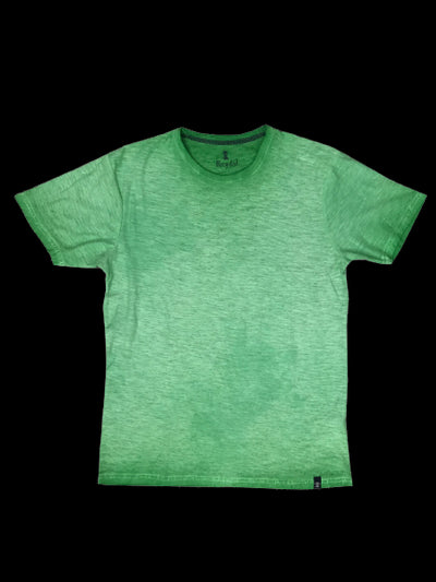Camiseta Recycled Art World Verde