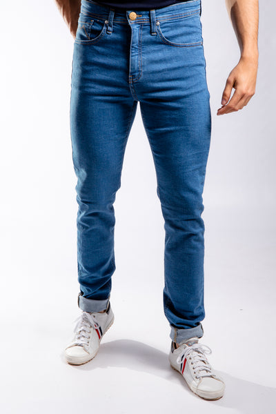 Pantalón Nico Vaquero Regular Azul Medio