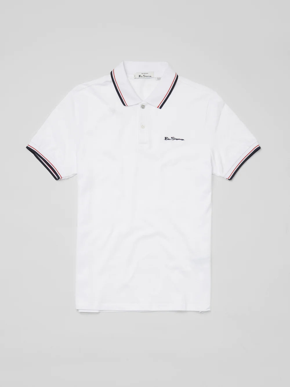 Polo Ben Sherman Básico Blanco