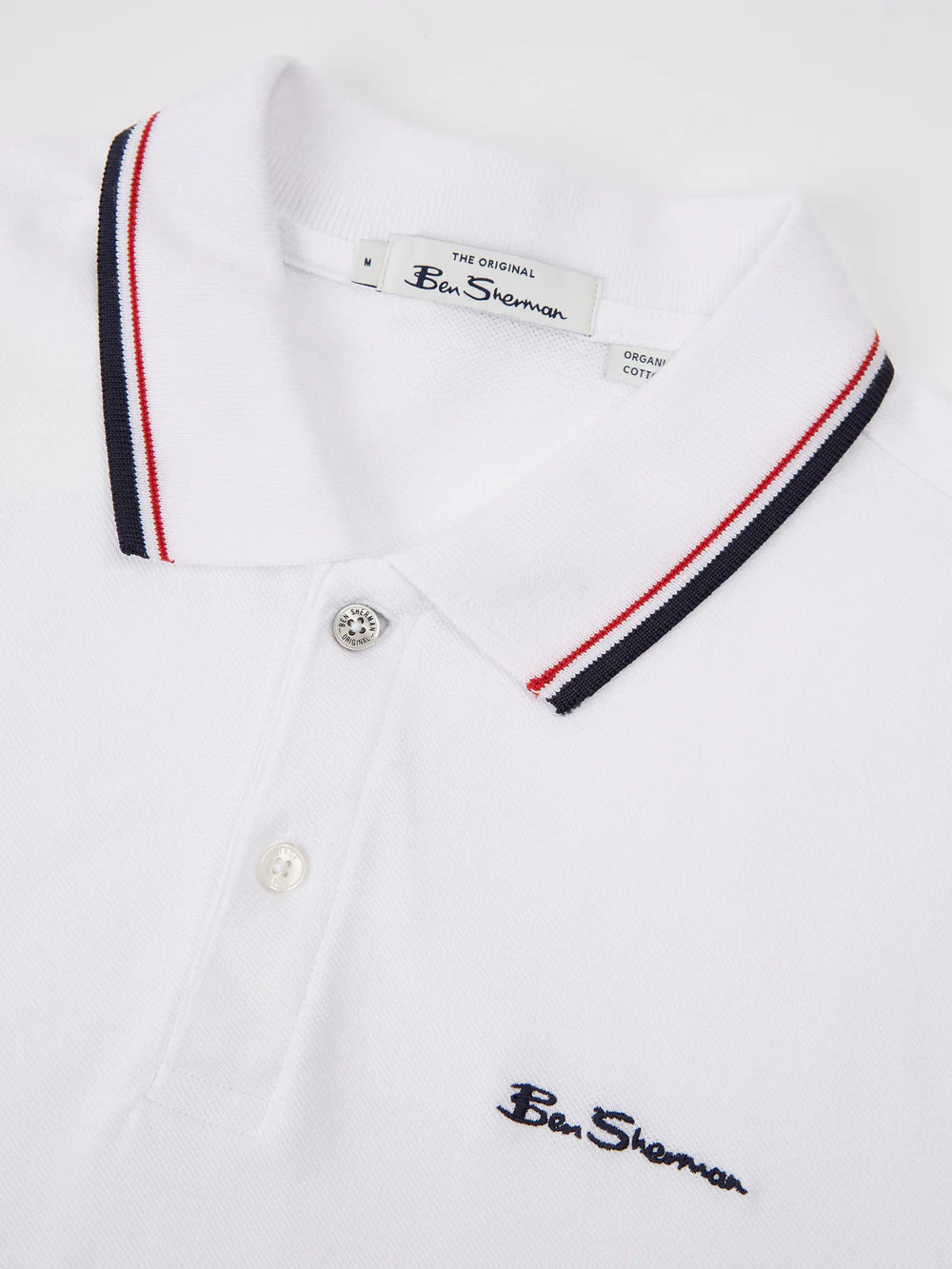 Polo Ben Sherman Básico Blanco